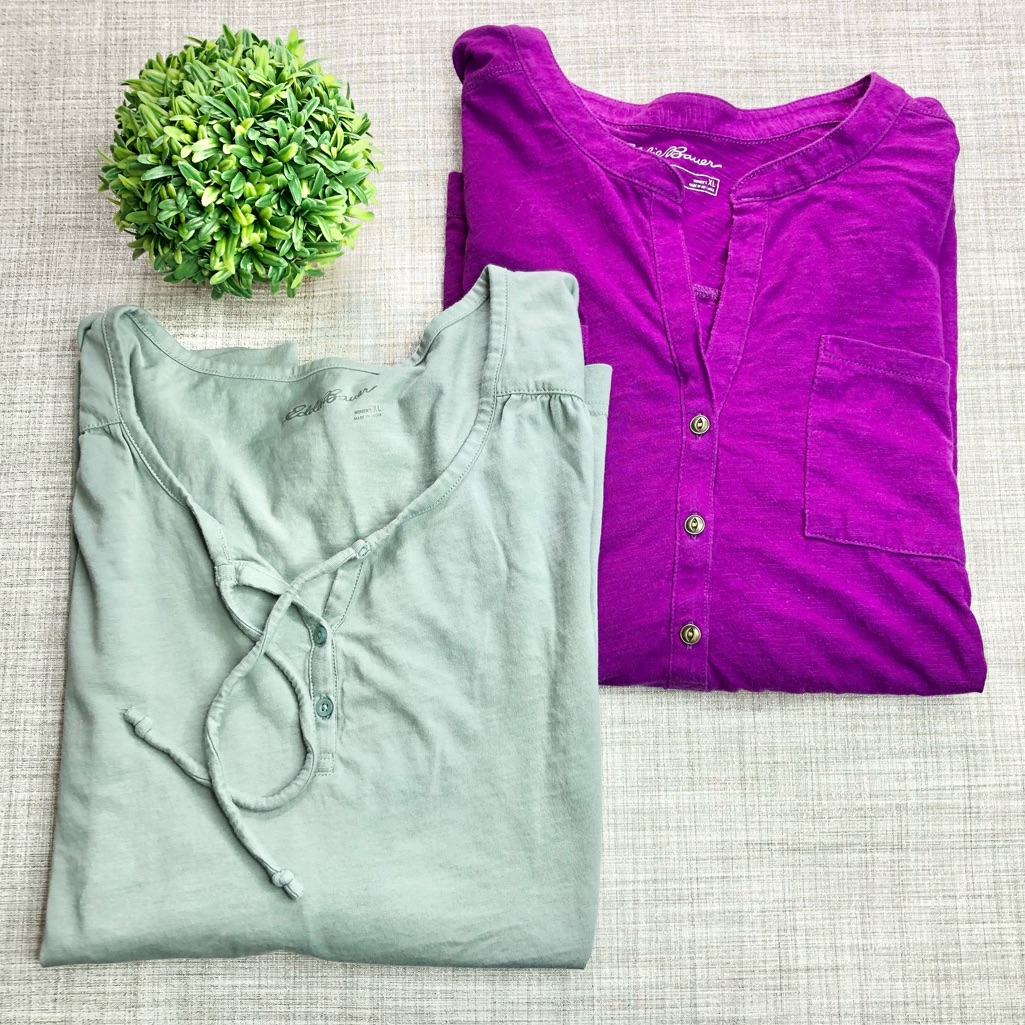 Eddie Bauer Outdoor Long Sleeve Shirt Bundle